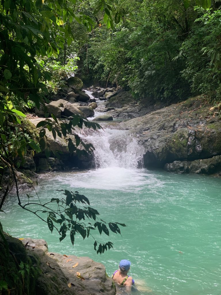 Swimming hole close to Natures Edge